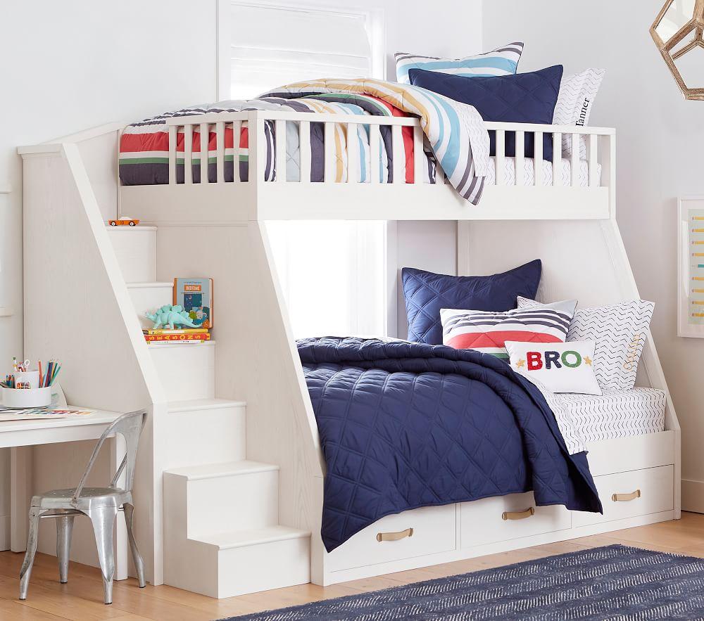 Collins Single-Over-Double Stair Bunk Bed